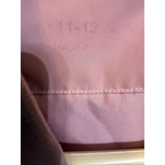 ZARA Girls Full Zip Ruched Long Sleeve Bomber Jacket Pink Size 11-12 - Picture 4 of 8